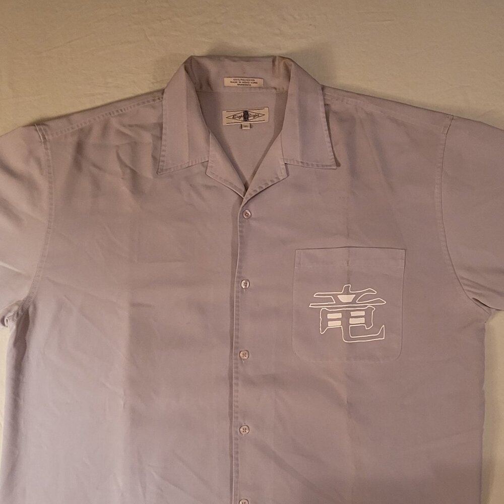 Men's Chinese Symbol Camp Shirt XL (M0102)